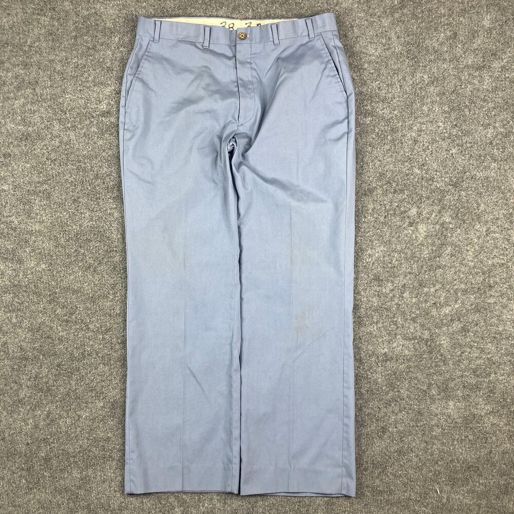 Wrangler‎ Slacks Dress Pants Mens Size 38x30 Light Blue Pleated Vintage